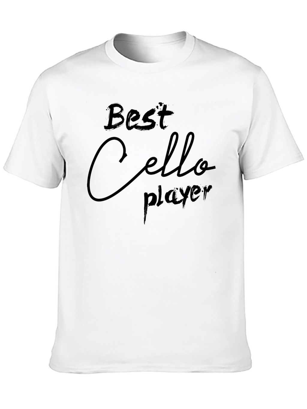 Best Cello Player Graphic Tee - Black