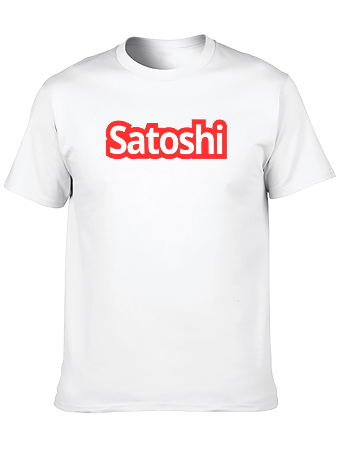 Satoshi Black T-Shirt - Crypto Fashion
