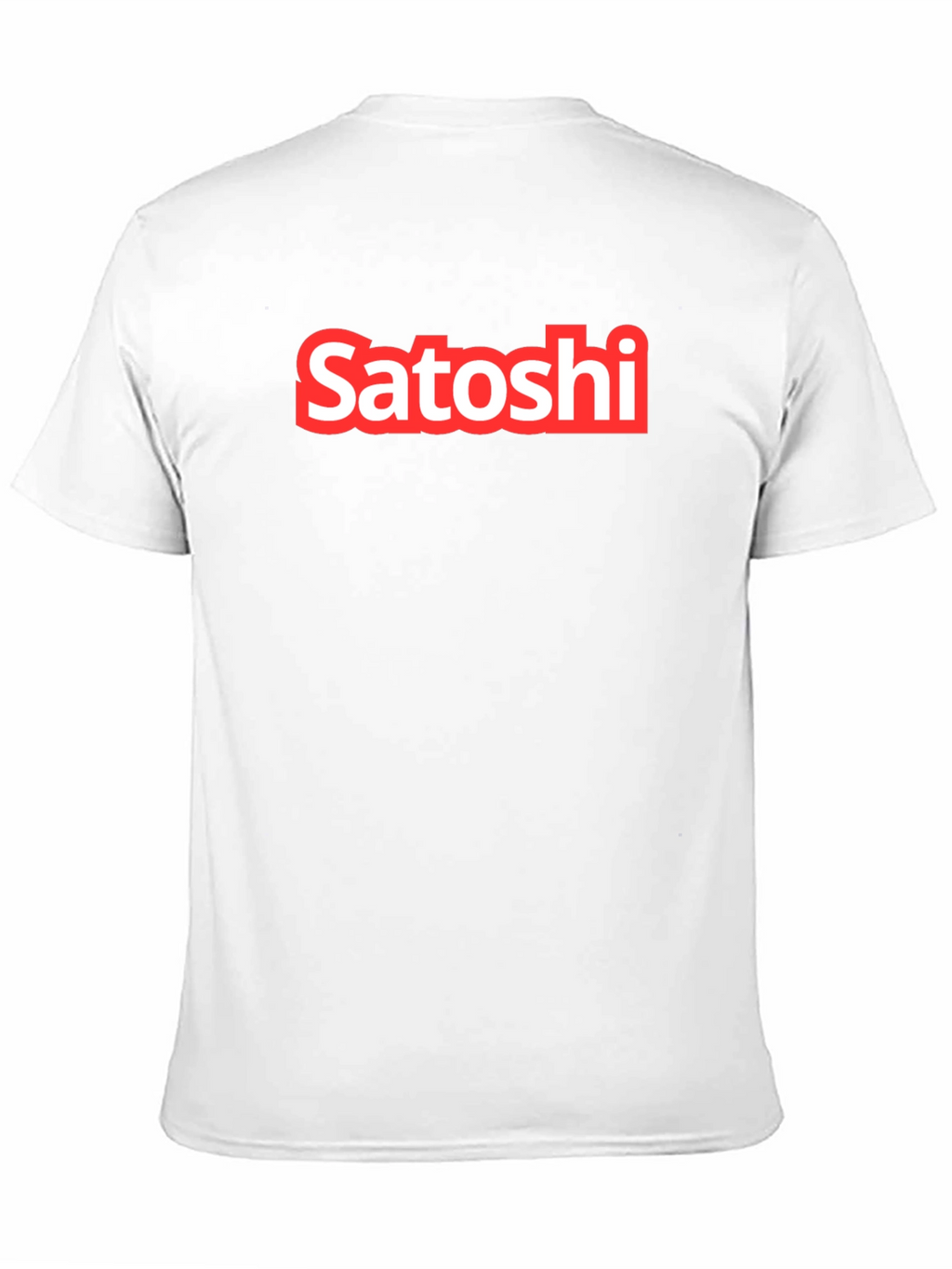 Satoshi Black T-Shirt - Crypto Fashion
