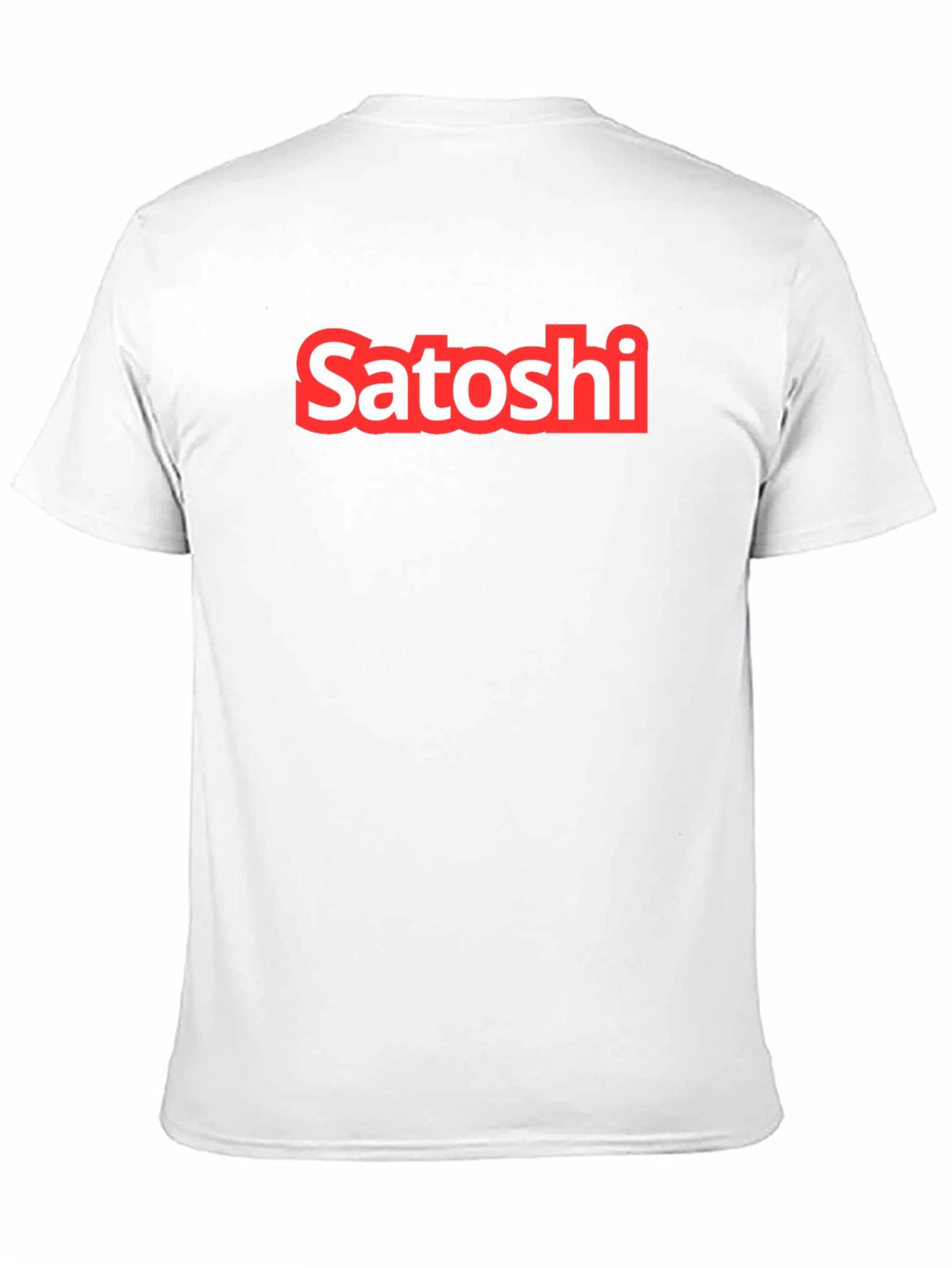 Satoshi Black T-Shirt - Crypto Fashion