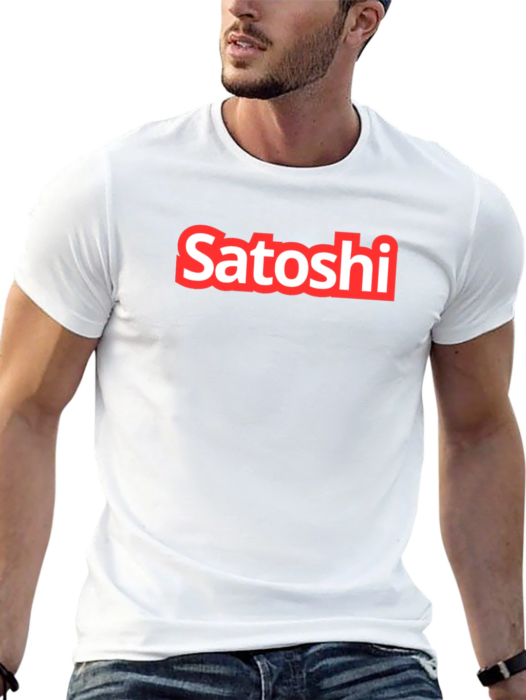 Satoshi Black T-Shirt - Crypto Fashion