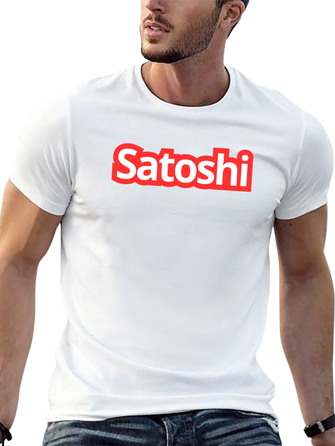 Satoshi Black T-Shirt - Crypto Fashion