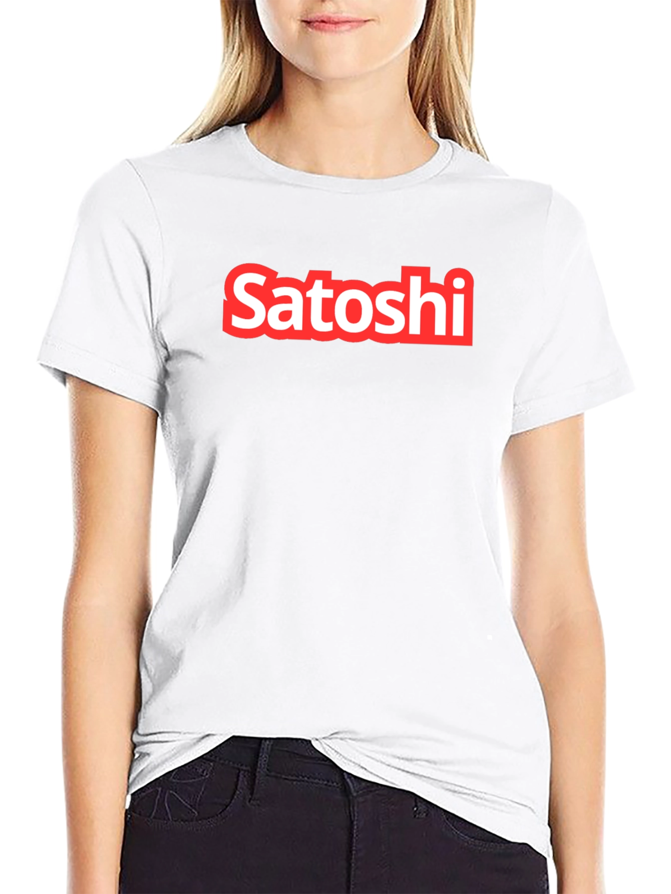 Satoshi Black T-Shirt - Crypto Fashion