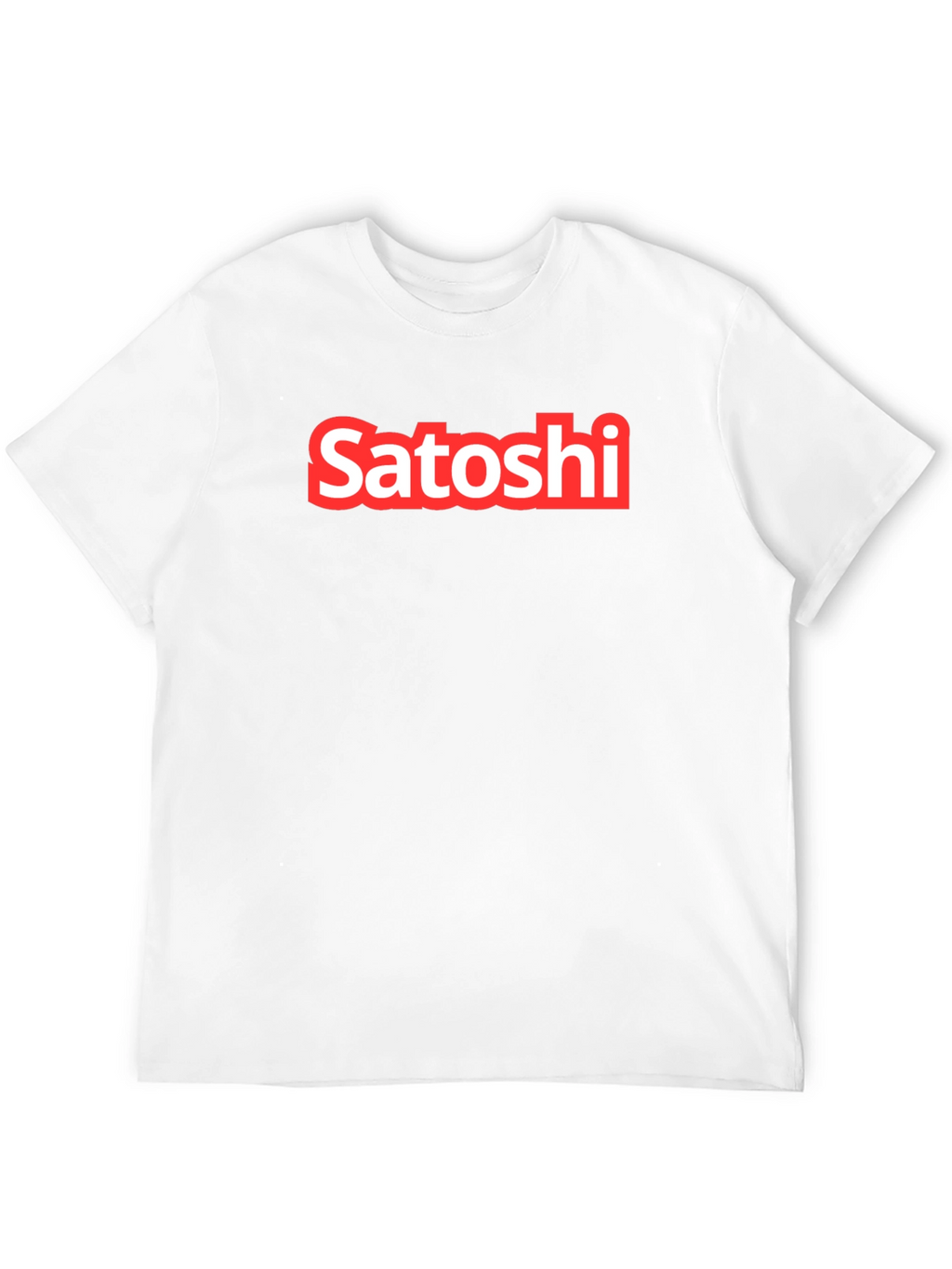 Satoshi Black T-Shirt - Crypto Fashion