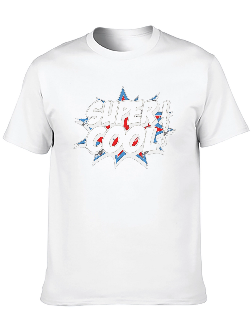 Super Cool Graphic Print Black T-Shirt