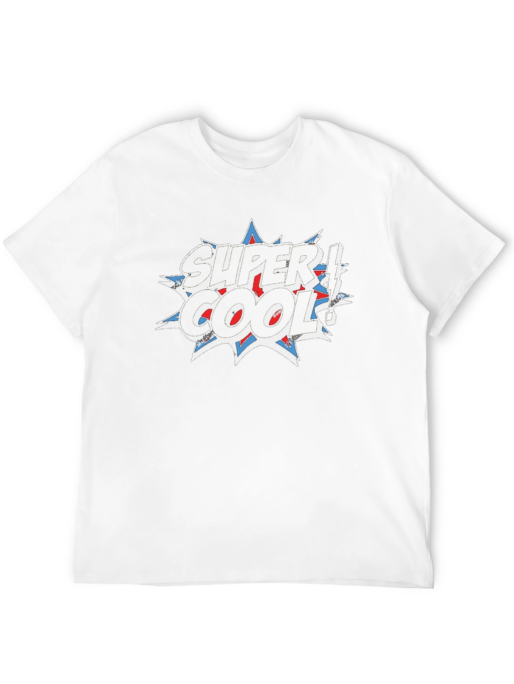 Super Cool Graphic Print Black T-Shirt