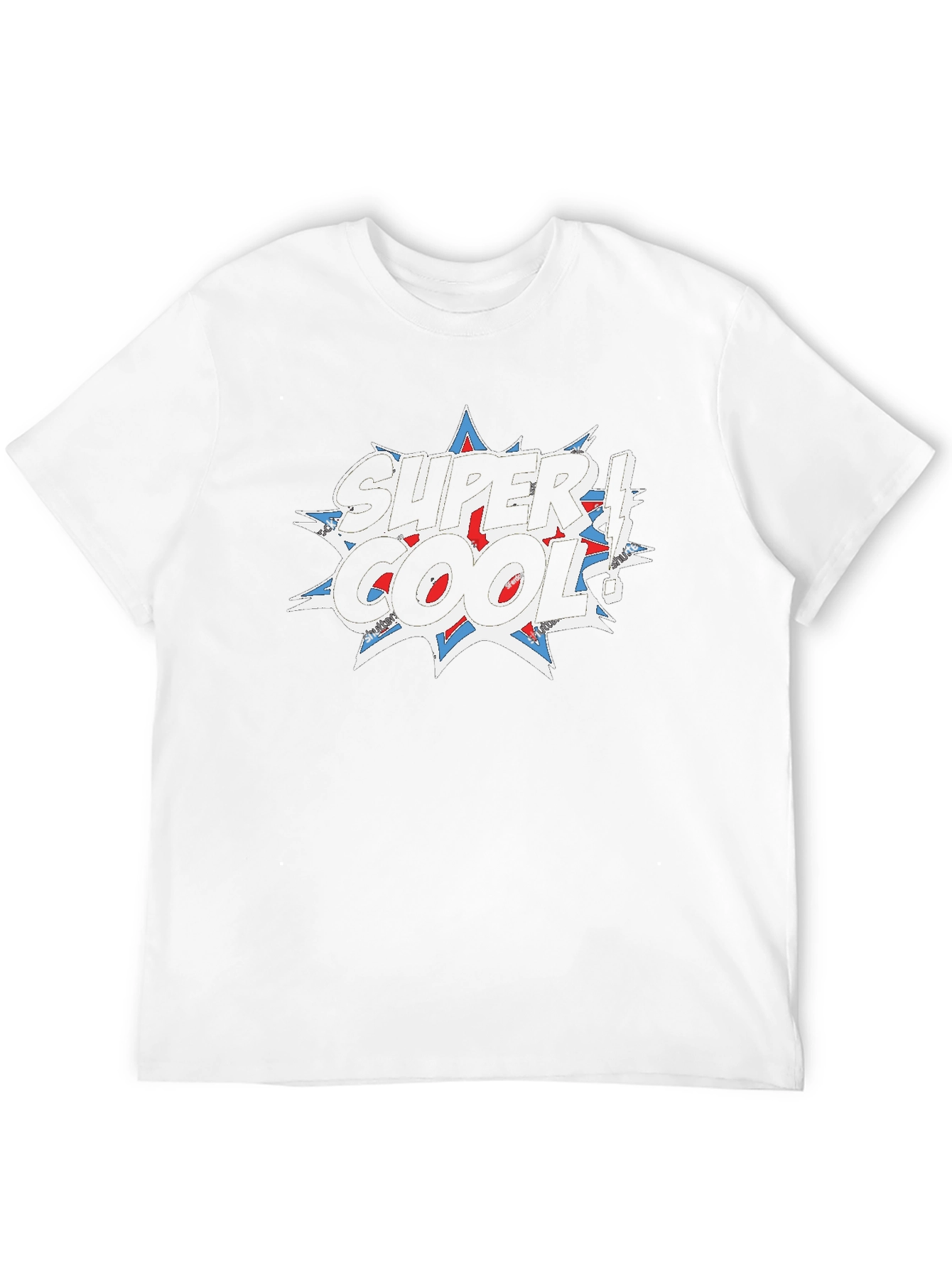 Super Cool Graphic Print Black T-Shirt