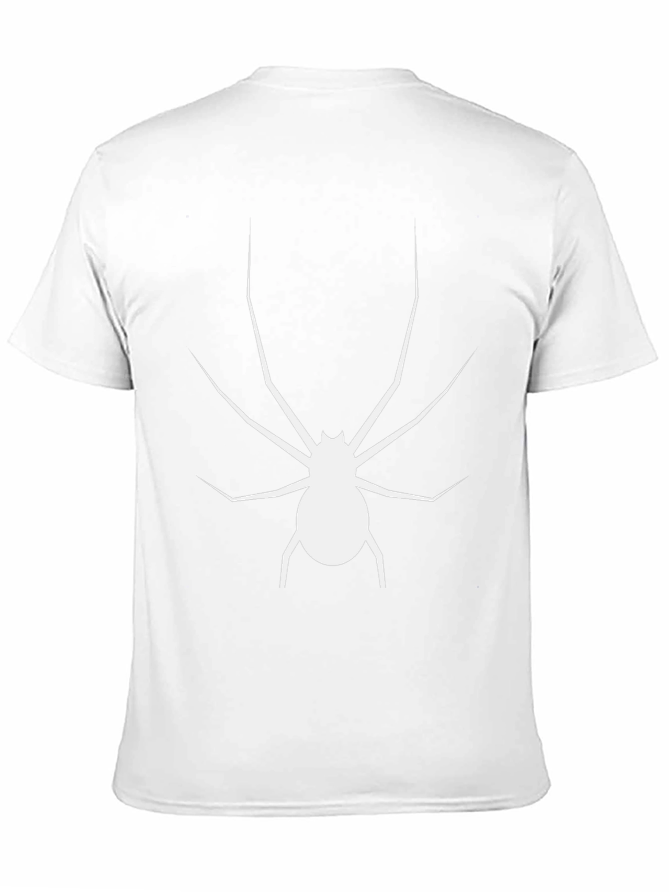 Spider Graphic Tee - Black Cotton T-Shirt