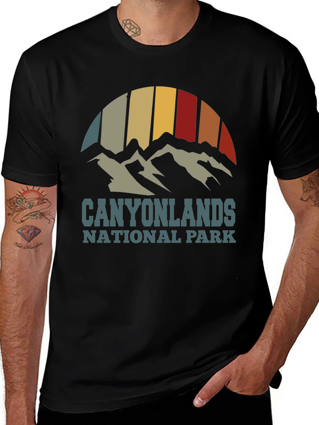 Canyonlands National Park T-Shirt Retro Style