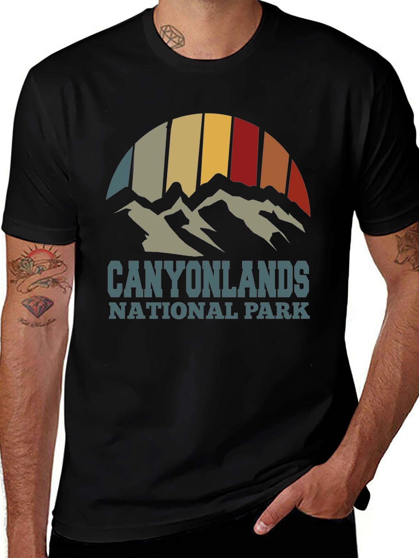 Canyonlands National Park T-Shirt Retro Style