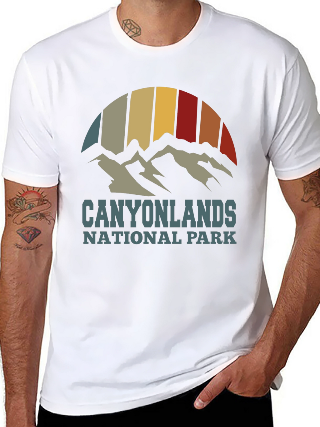 Canyonlands National Park T-Shirt Retro Style