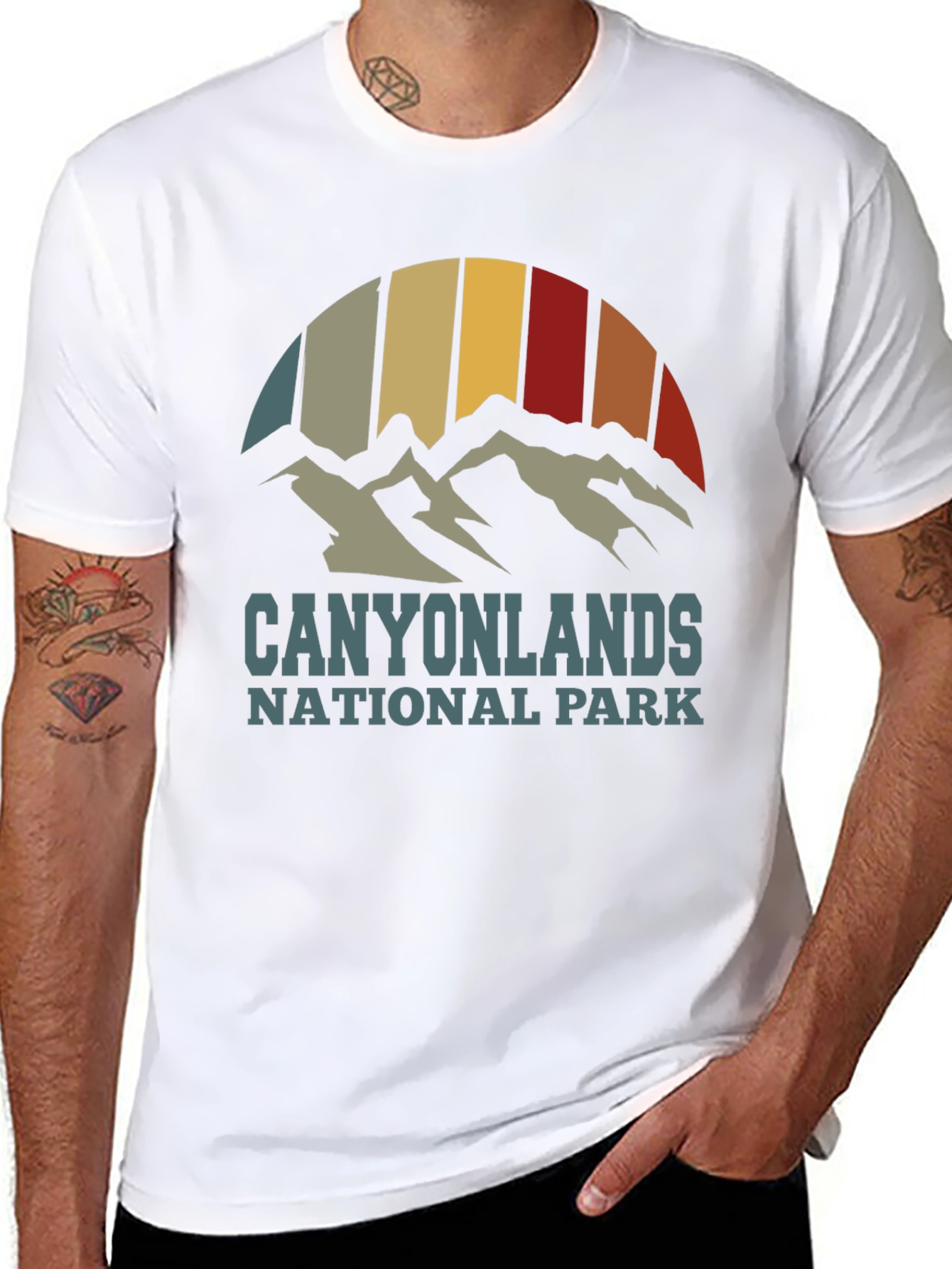 Canyonlands National Park T-Shirt Retro Style