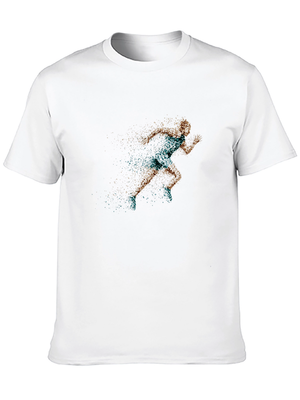 Runner Graphic T-Shirt - Black Athletic Style