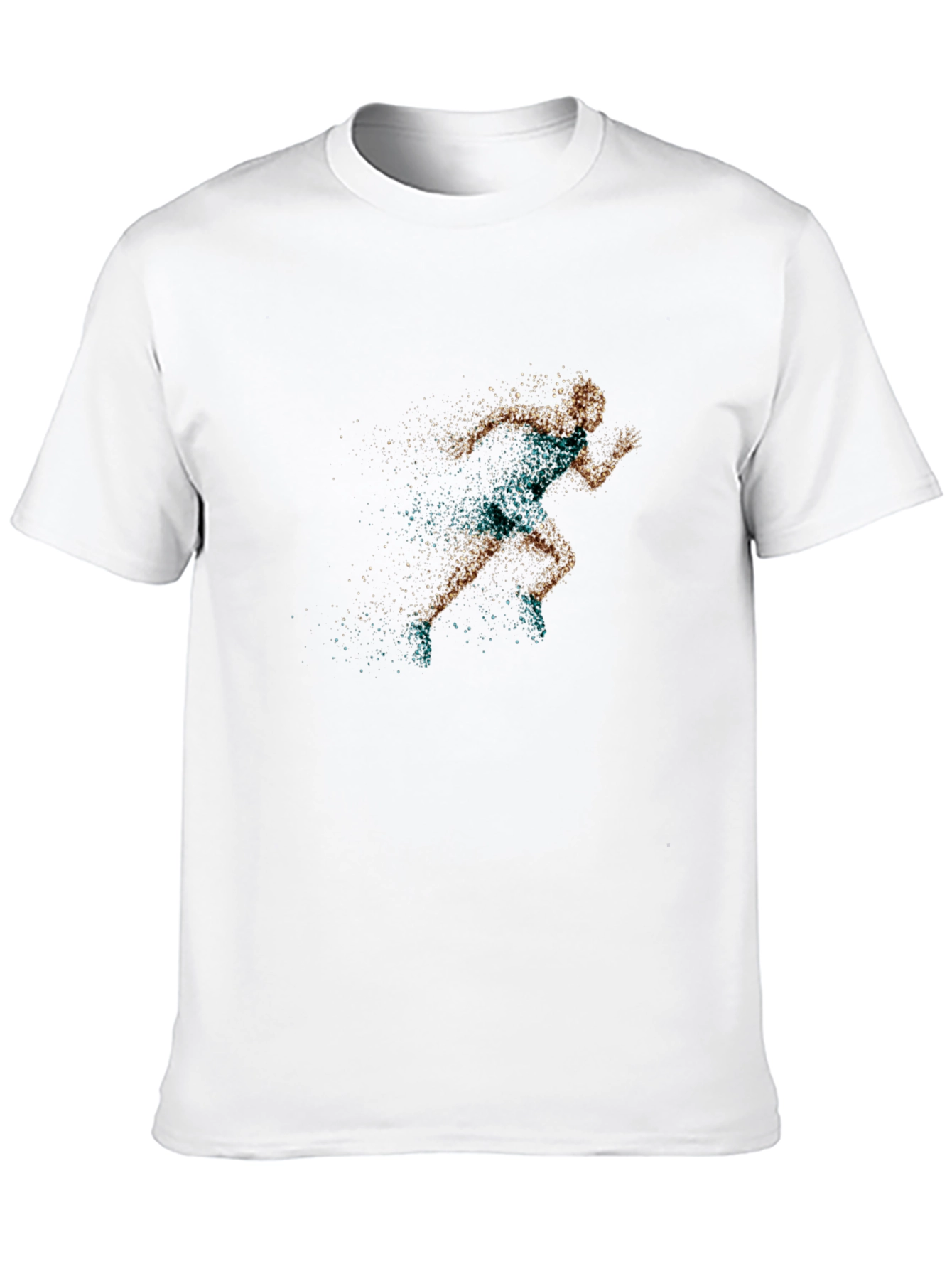 Runner Graphic T-Shirt - Black Athletic Style
