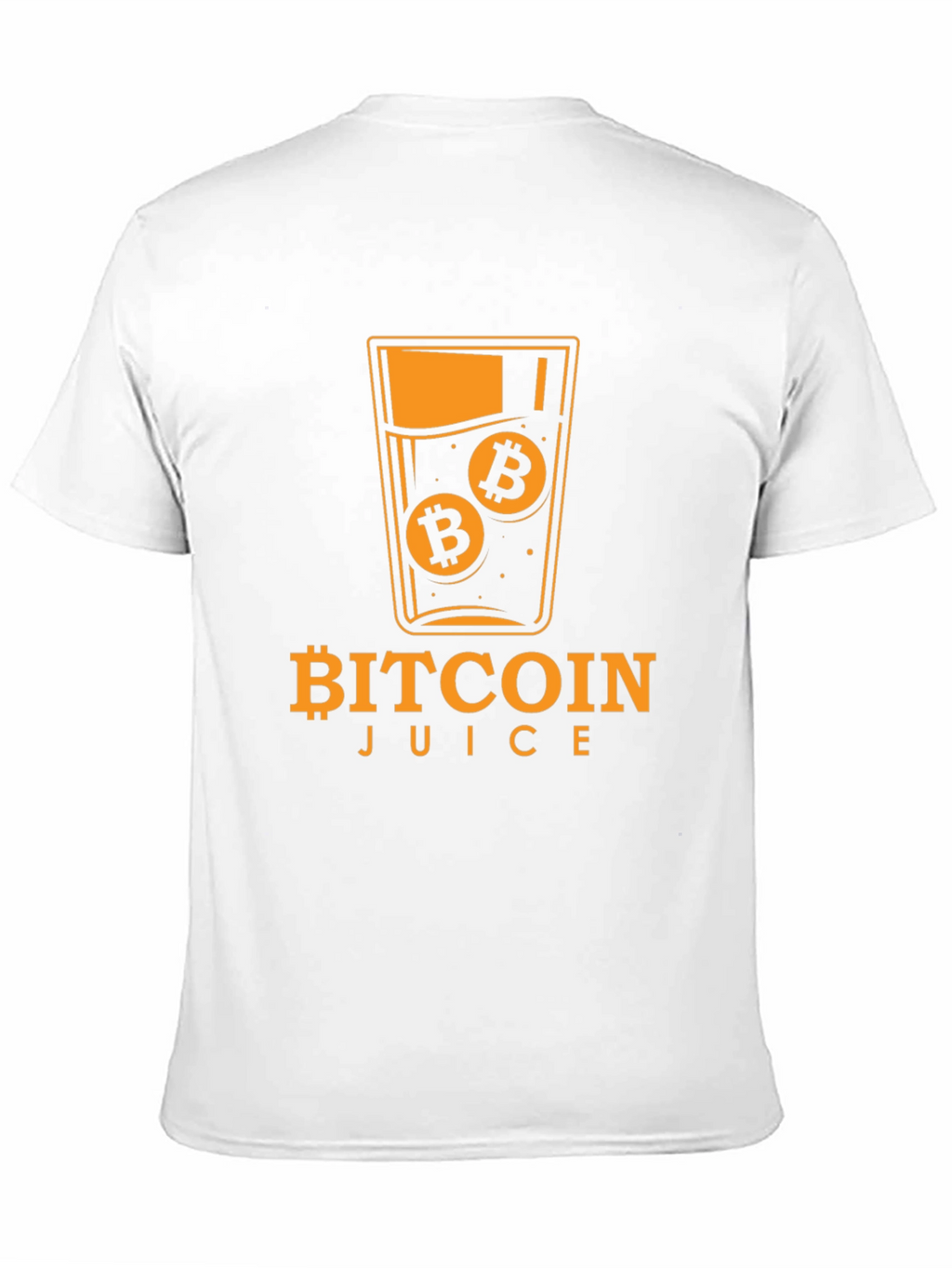 Bitcoin Juice Graphic Tee - Crypto Fan Apparel