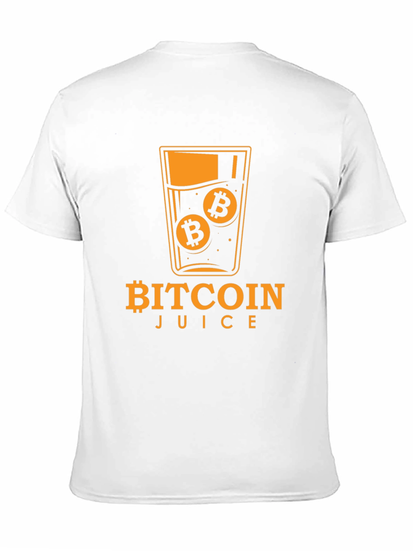Bitcoin Juice Graphic Tee - Crypto Fan Apparel