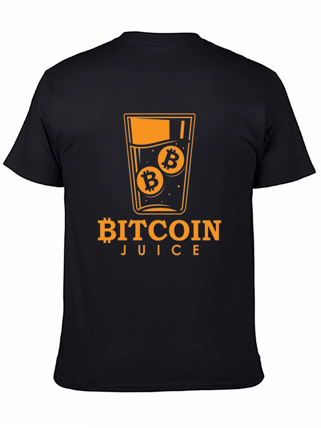 Bitcoin Juice Graphic Tee - Crypto Fan Apparel