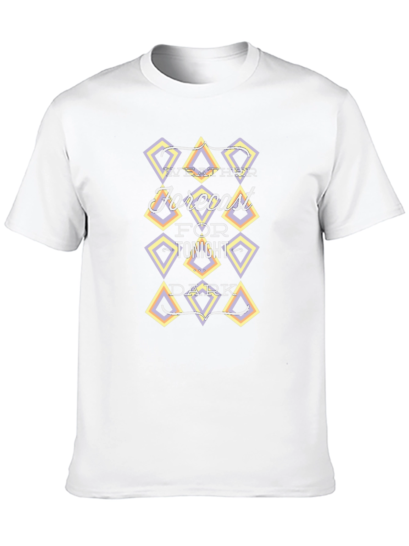 Weather Forecast Dark Graphic T-Shirt