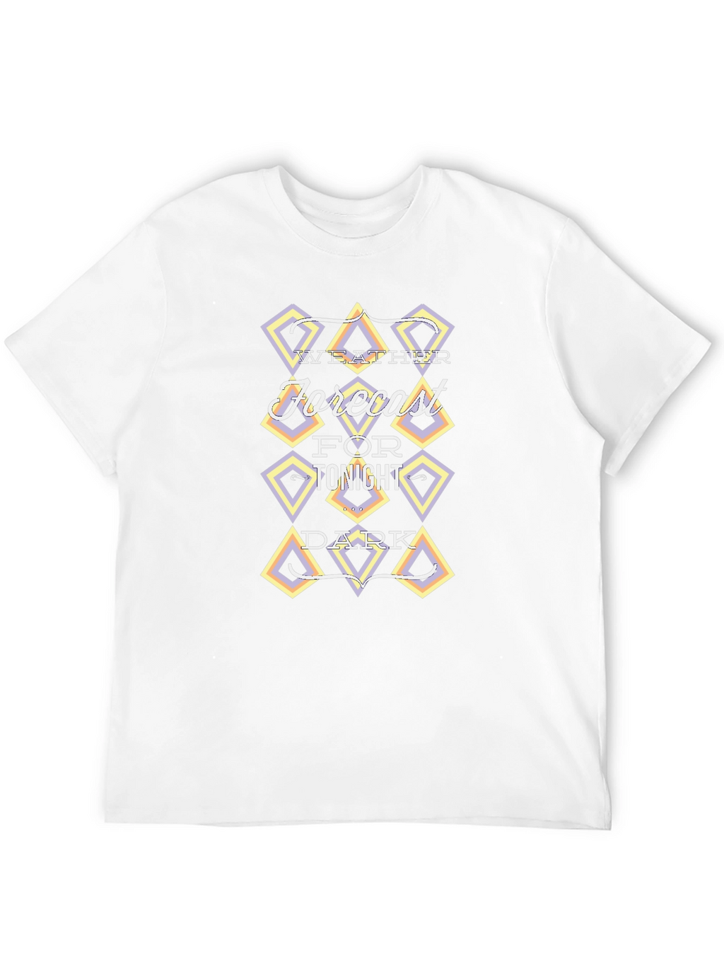 Weather Forecast Dark Graphic T-Shirt