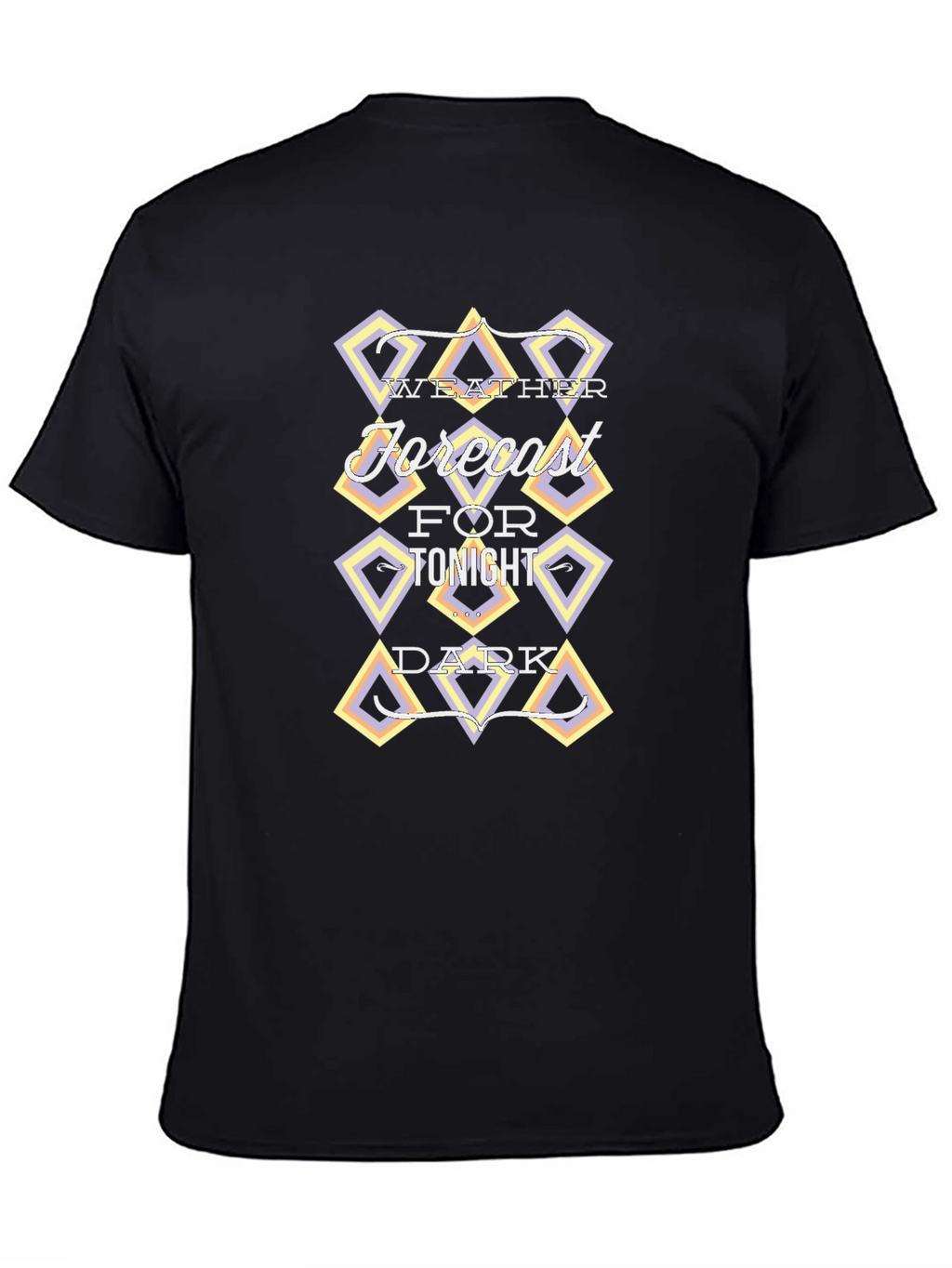 Weather Forecast Dark Graphic T-Shirt
