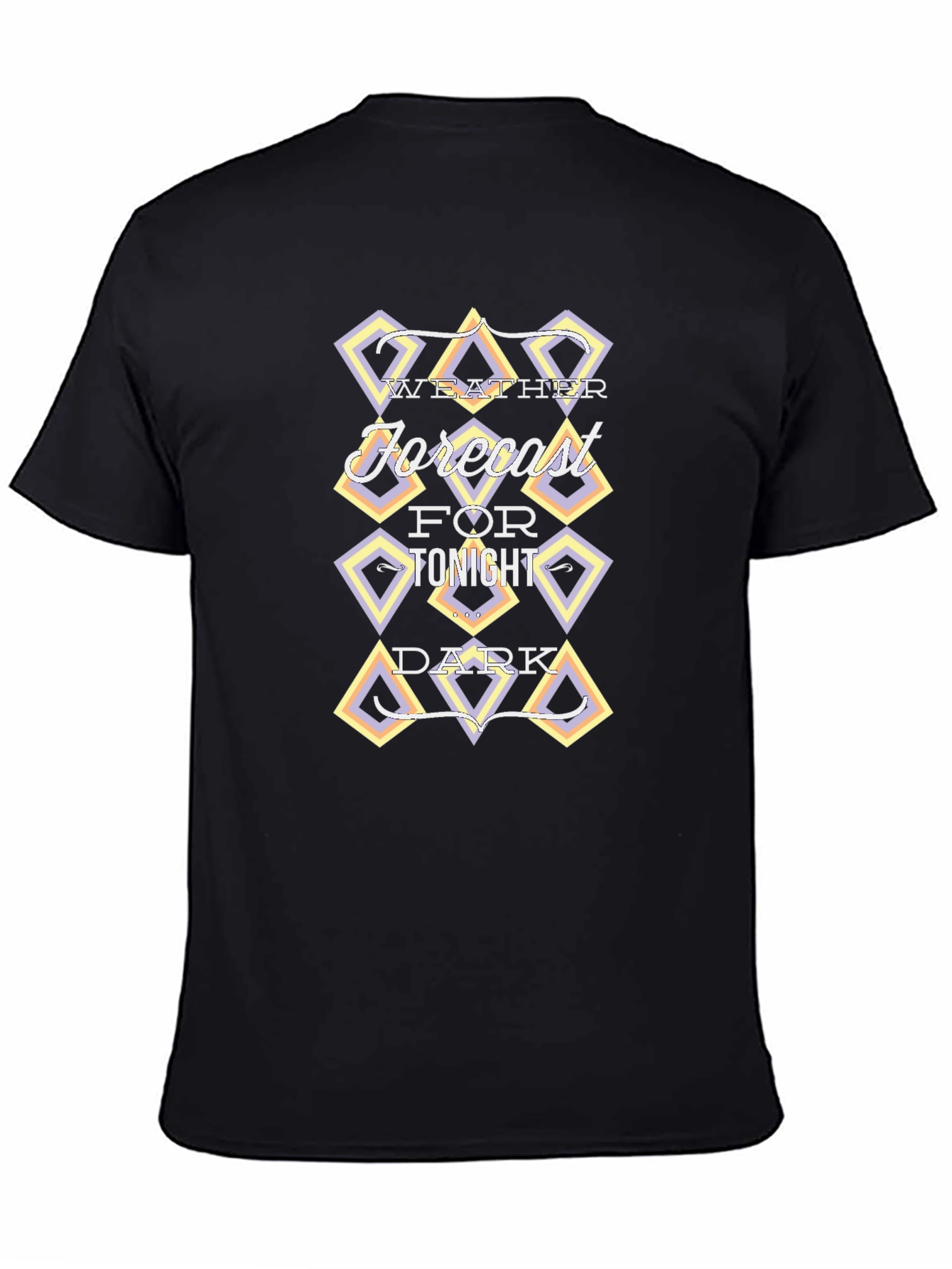 Weather Forecast Dark Graphic T-Shirt