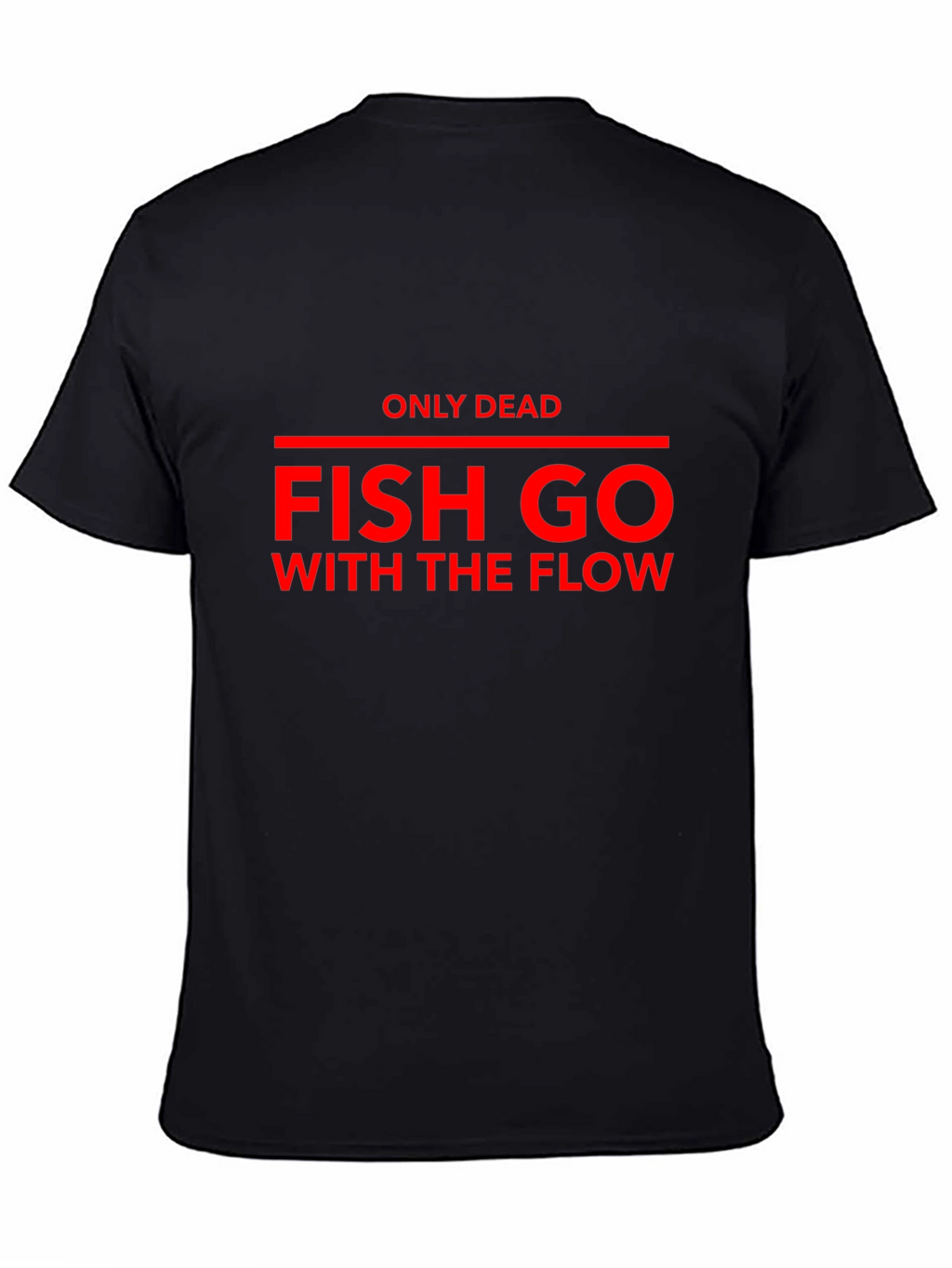 Dead Fish With the Flow Graphic T-Shirt