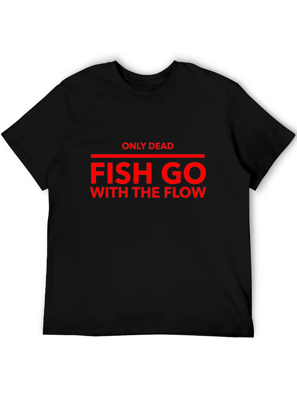 Dead Fish With the Flow Graphic T-Shirt
