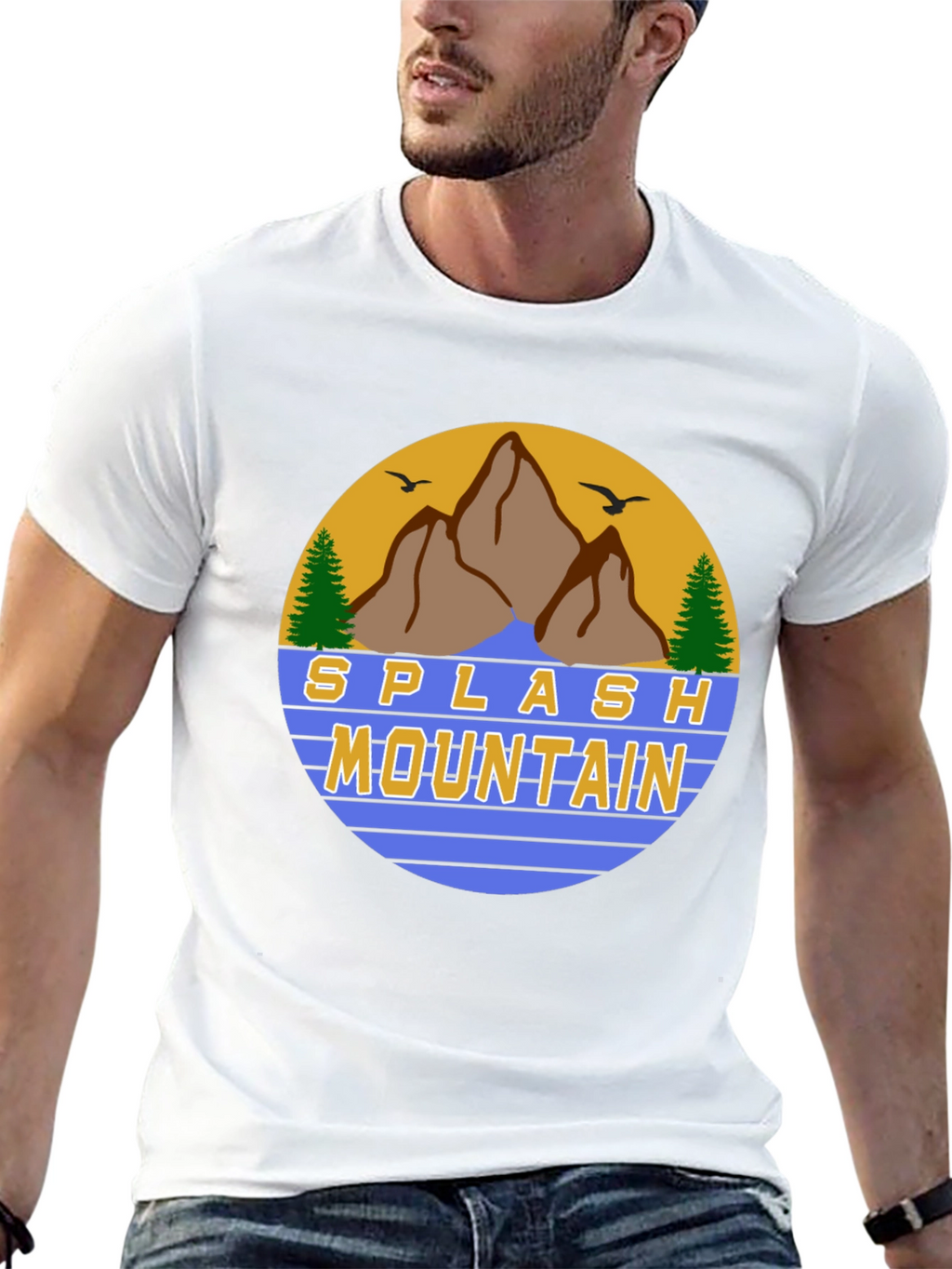 Splash Mountain Graphic Tee