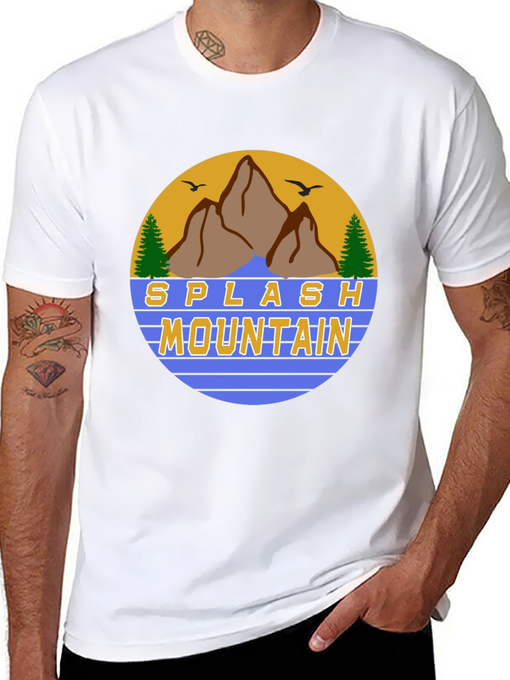Splash Mountain Graphic Tee