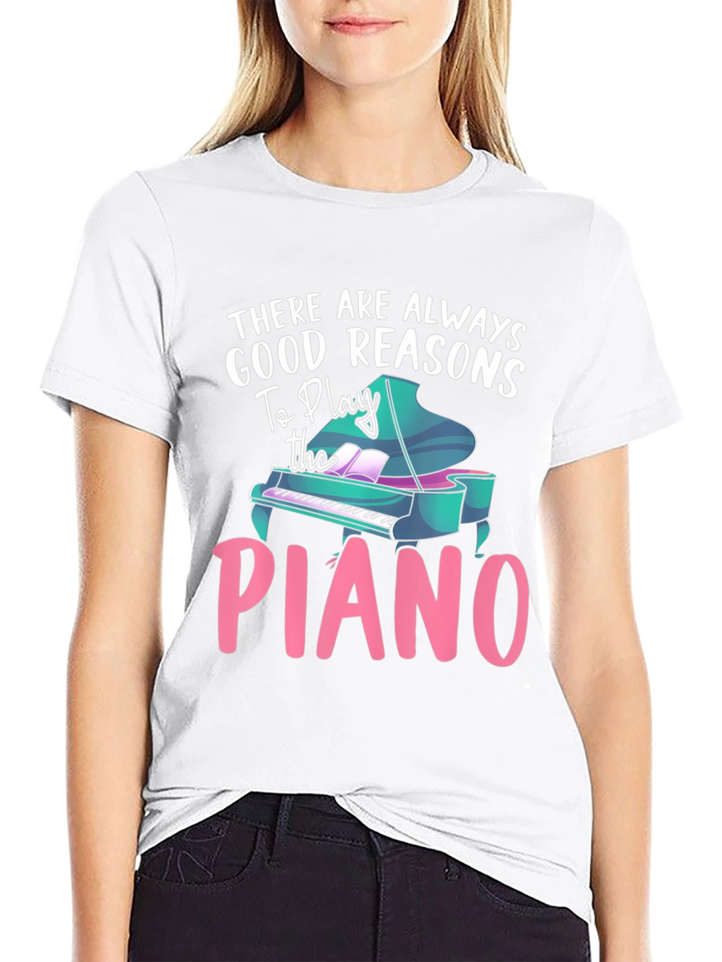 Piano Lover T-Shirt - Good Reasons To Play