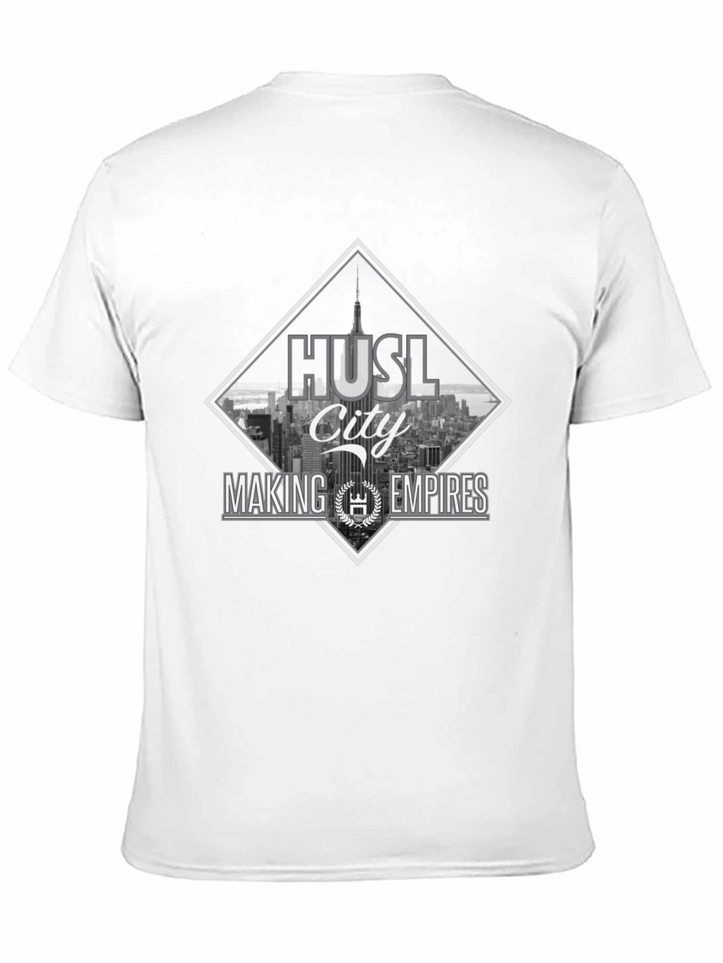 Hustl City Empire Black T-Shirt