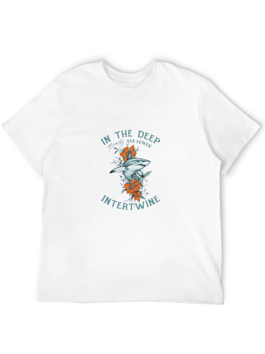 Shark Graphic Tee - In The Deep Intertwine