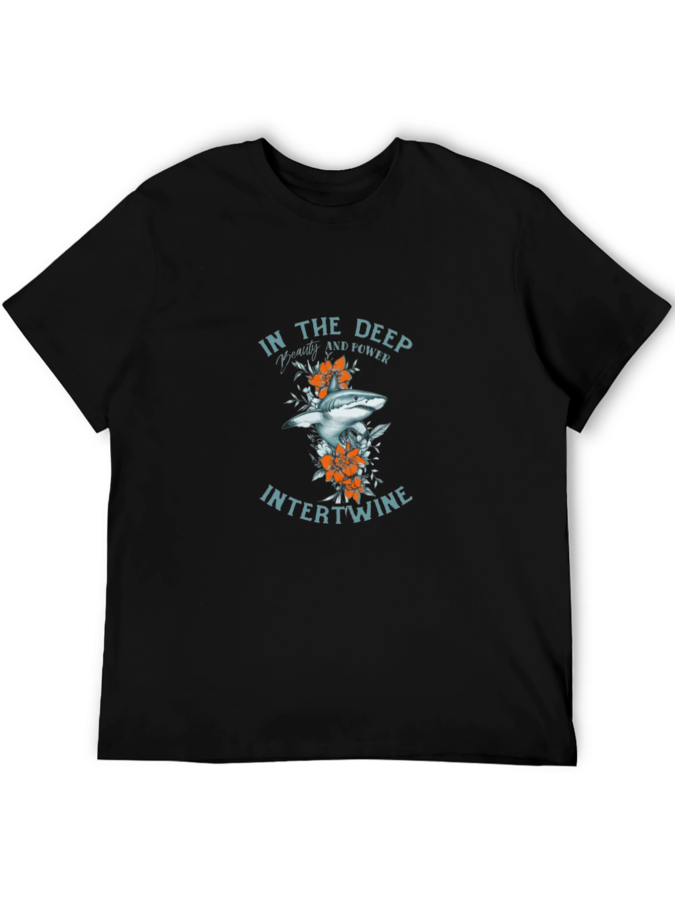 Shark Graphic Tee - In The Deep Intertwine