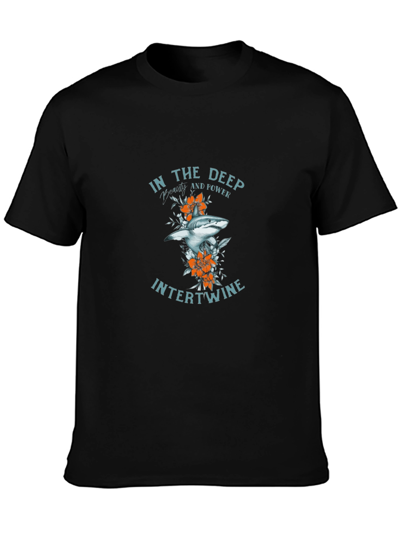 Shark Graphic Tee - In The Deep Intertwine