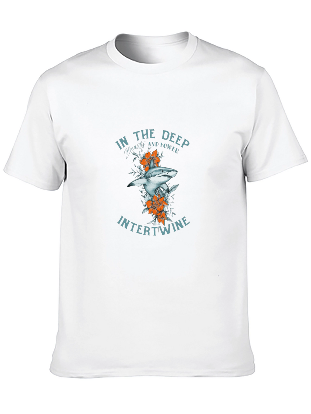 Shark Graphic Tee - In The Deep Intertwine