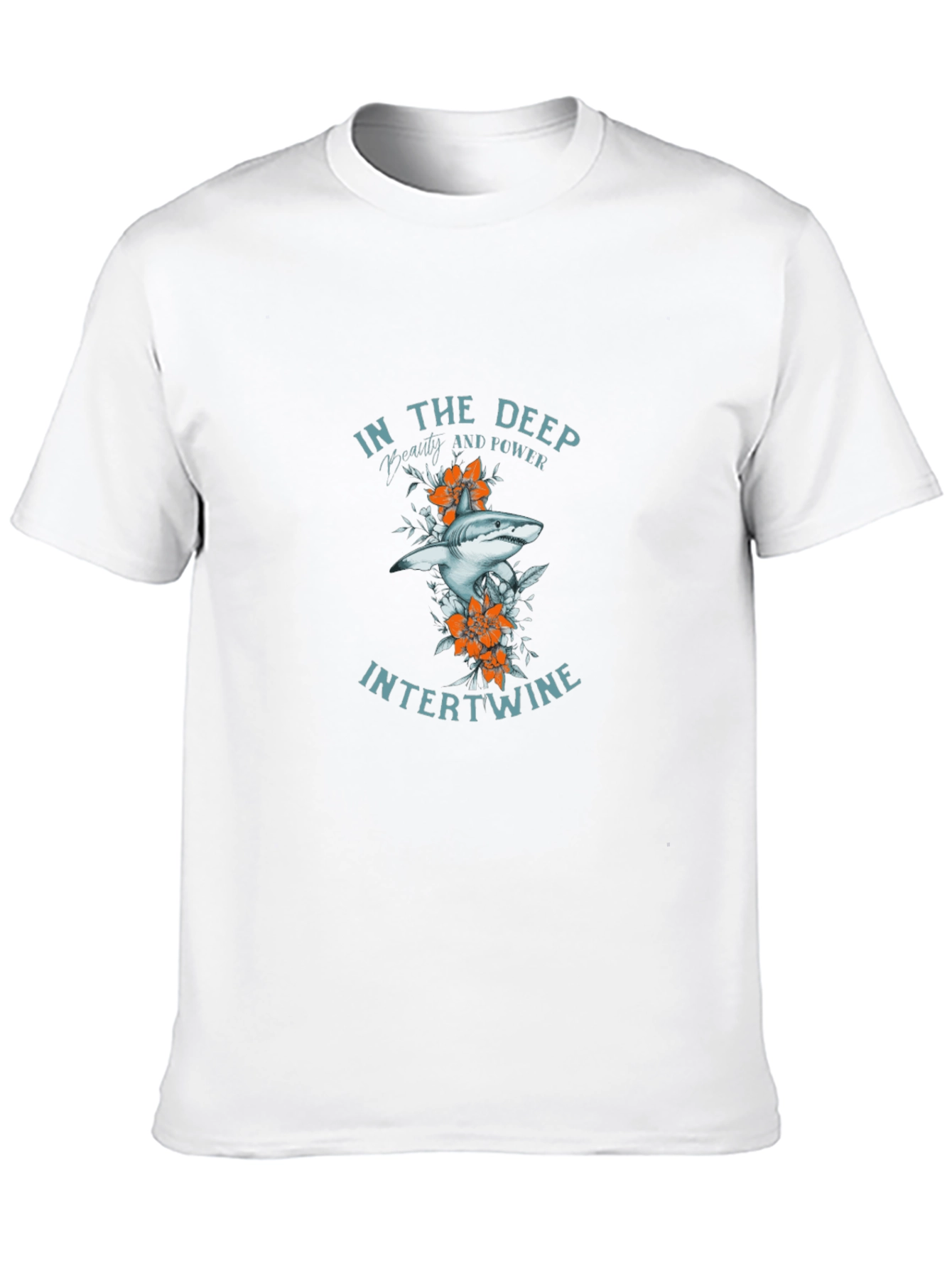 Shark Graphic Tee - In The Deep Intertwine