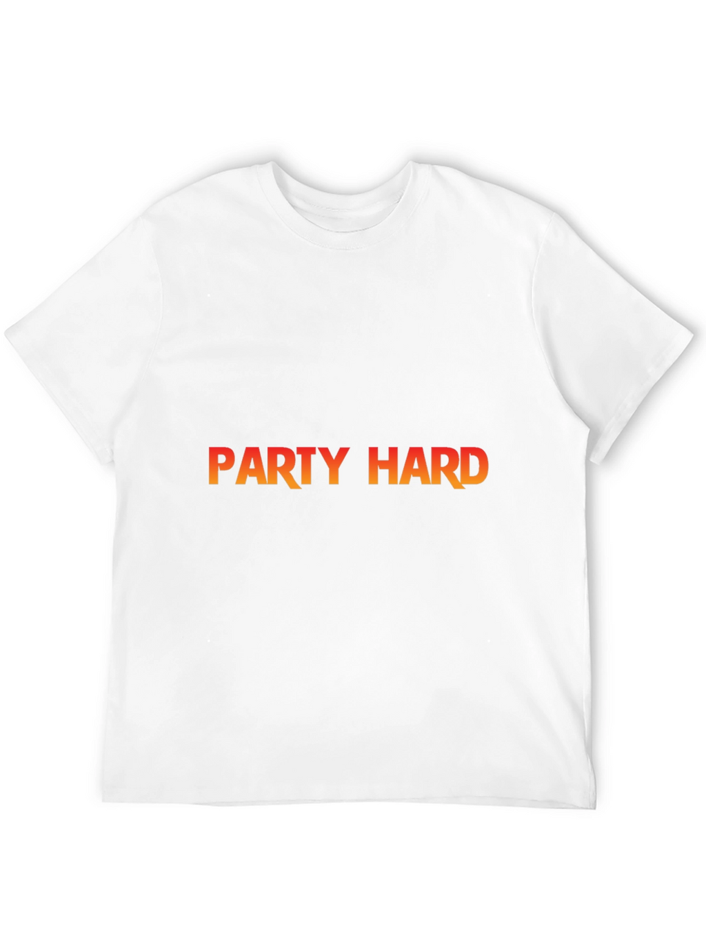 Party Hard Black T-Shirt - Casual Cool Style