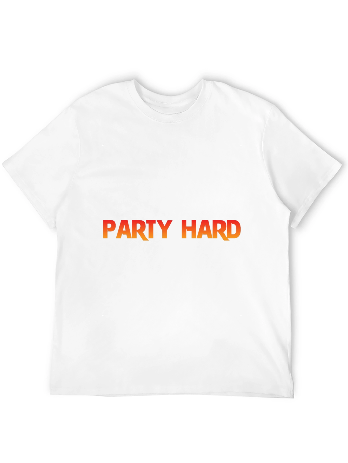Party Hard Black T-Shirt - Casual Cool Style