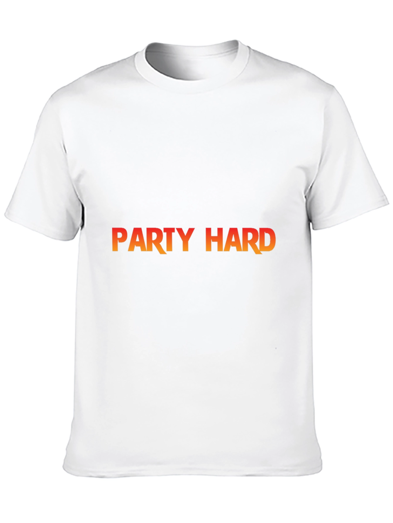 Party Hard Black T-Shirt - Casual Cool Style