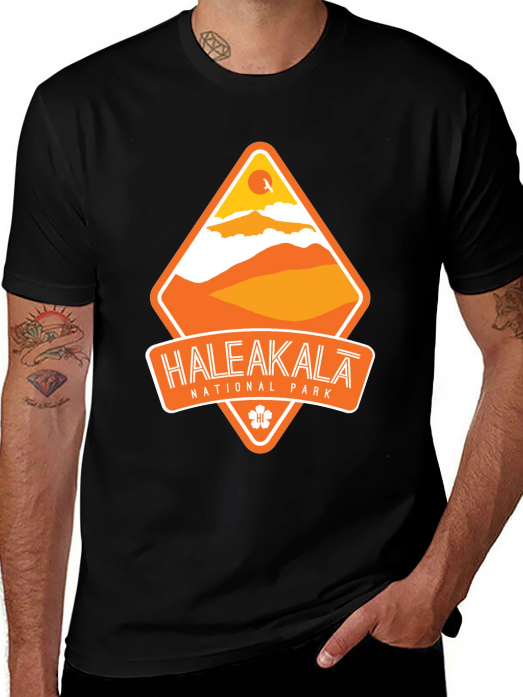 Haleakala National Park Black T-Shirt