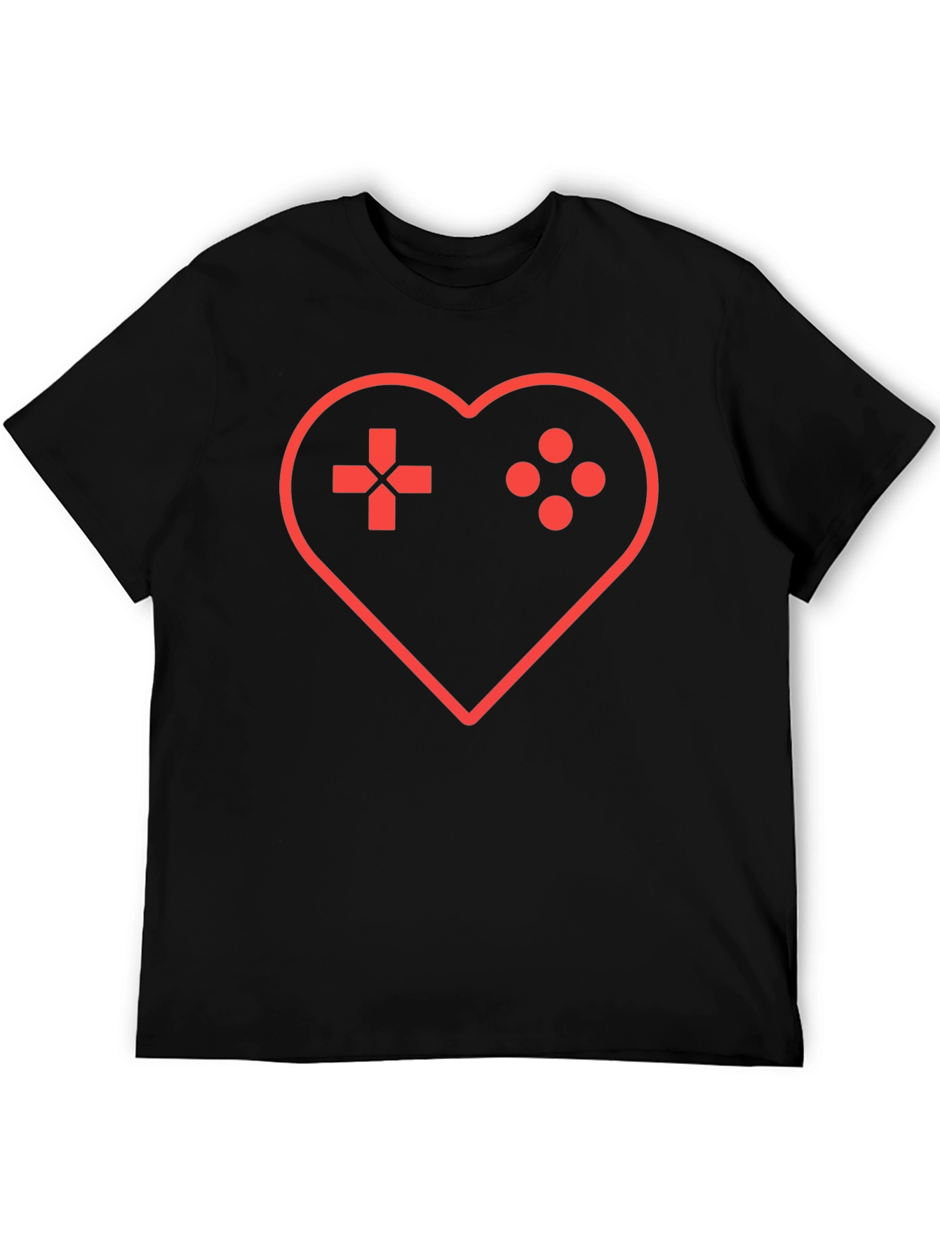 Gamer Heartbeat T-Shirt - Gaming Love Tee