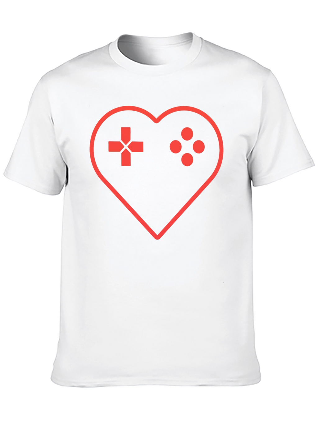 Gamer Heartbeat T-Shirt - Gaming Love Tee