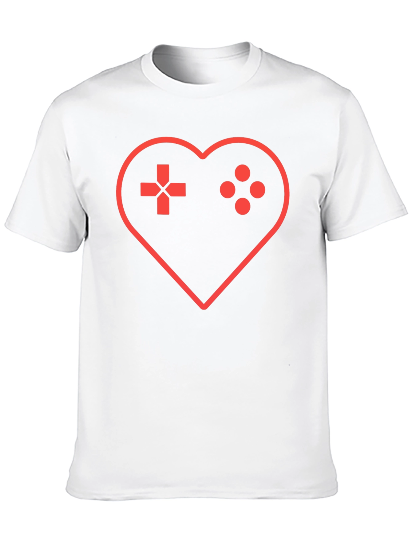 Gamer Heartbeat T-Shirt - Gaming Love Tee