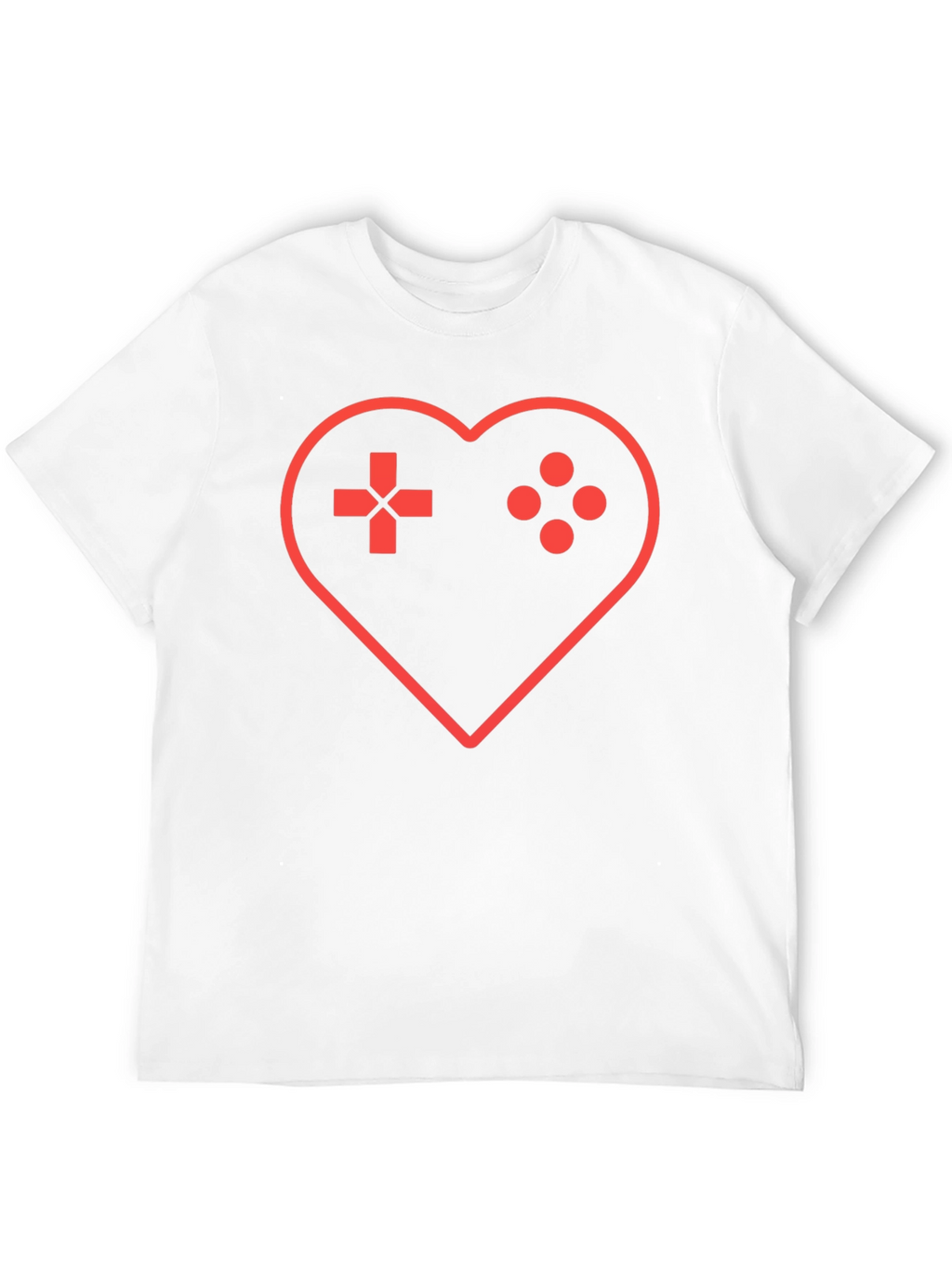 Gamer Heartbeat T-Shirt - Gaming Love Tee
