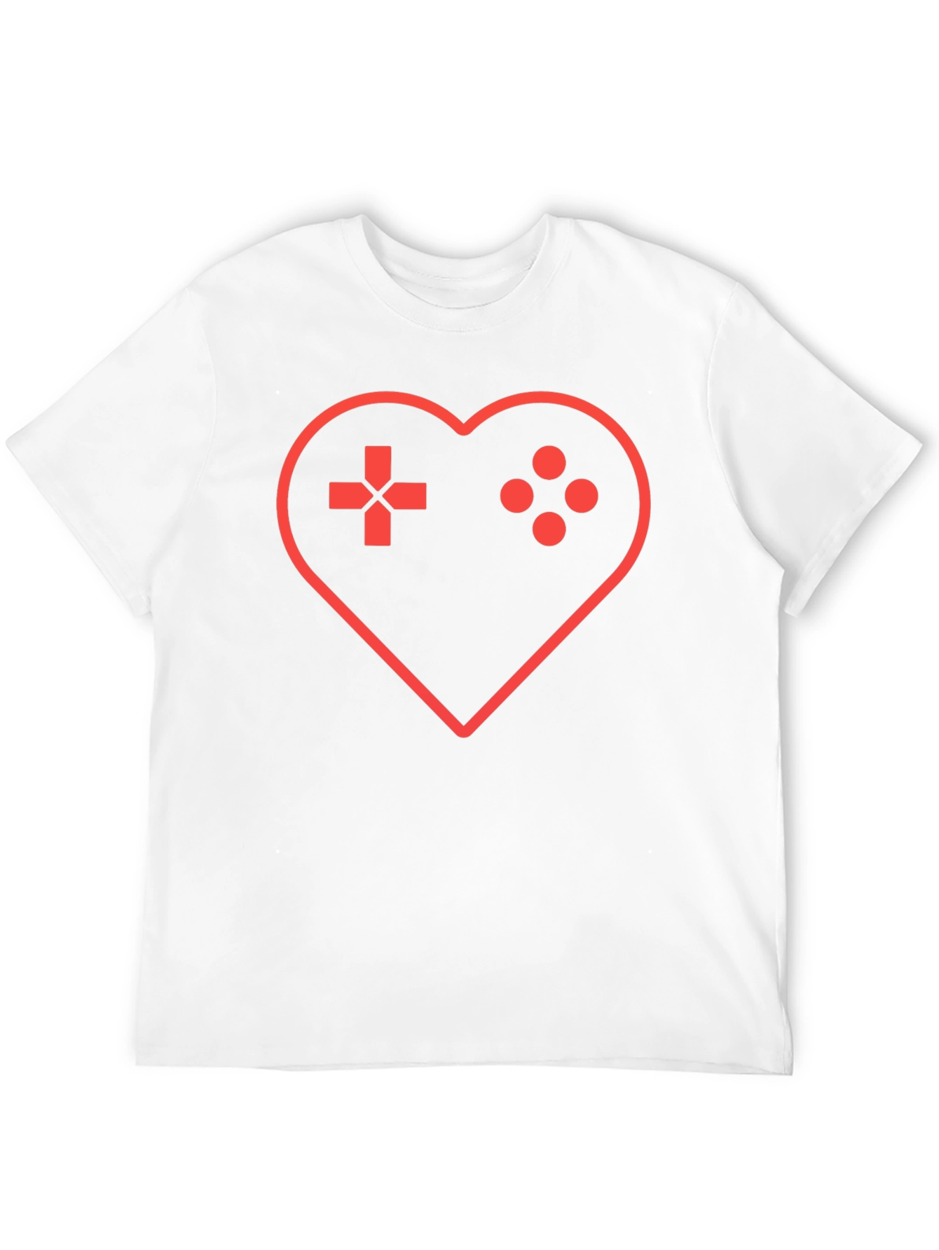 Gamer Heartbeat T-Shirt - Gaming Love Tee