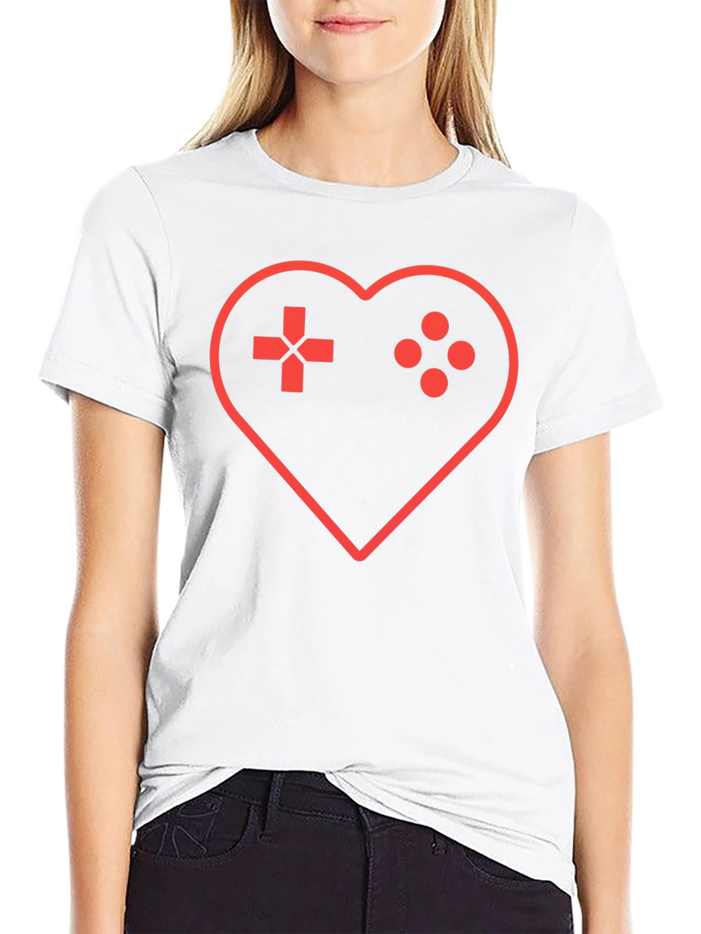 Gamer Heartbeat T-Shirt - Gaming Love Tee