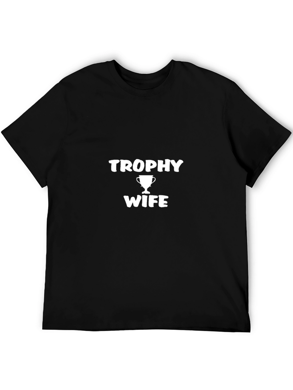 Trophy Wife Graphic Tee - Black