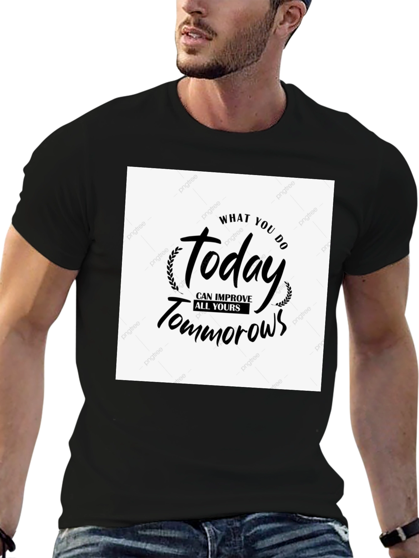 Motivational T-Shirt - Today Improves Tomorrows