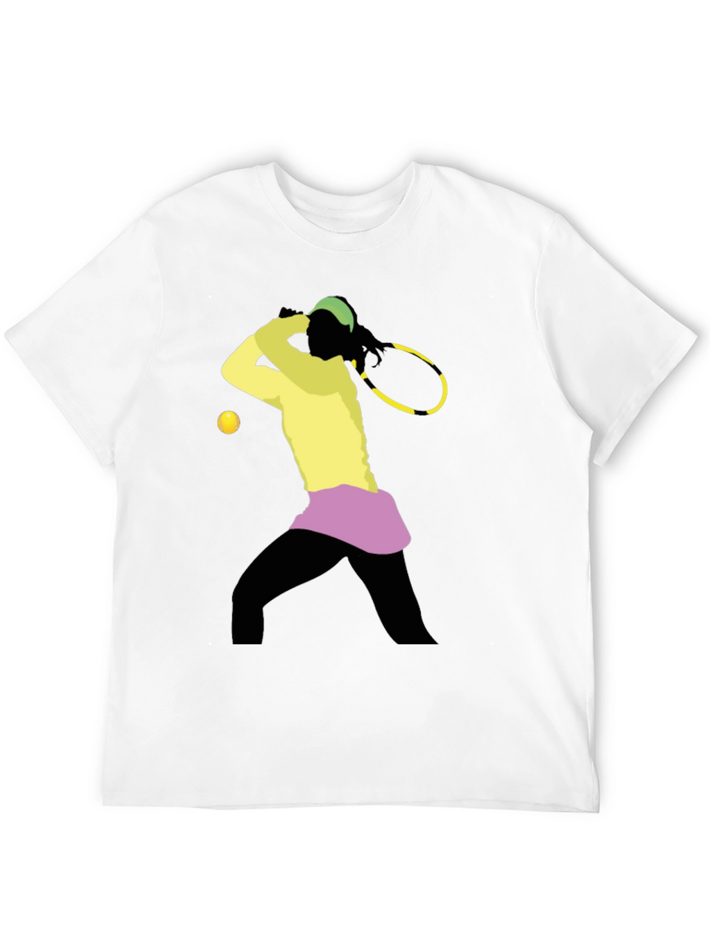 Tennis Player Graphic T-Shirt