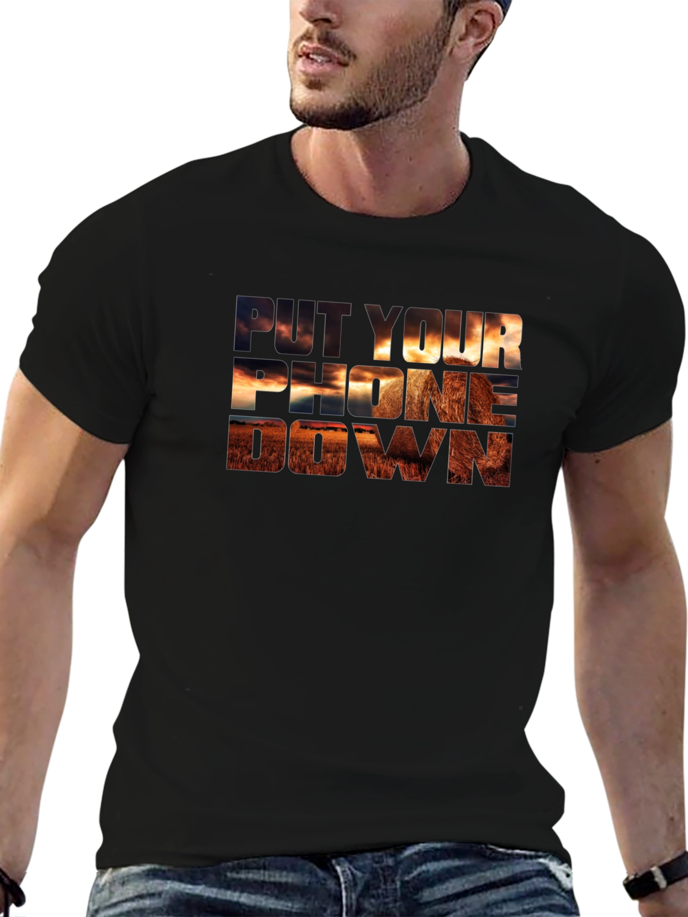 Put Your Phone Down Graphic Tee